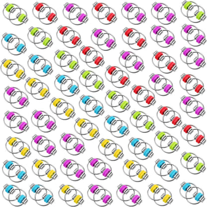 100-pack bike chain flippy fidget bulk set