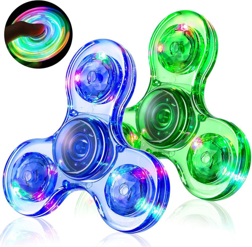 Light-up fidget spinners 2-pack
