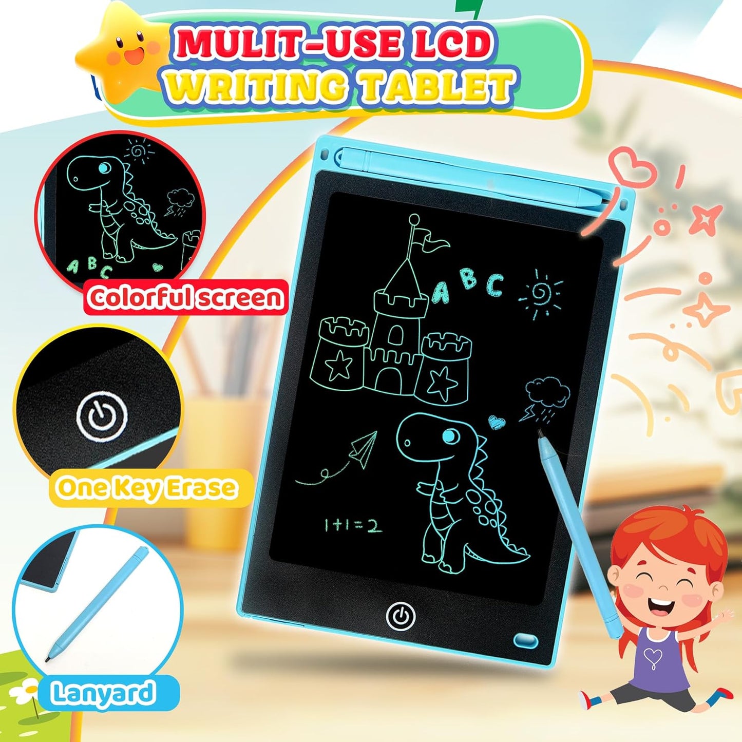 LCD writing tablet toddler