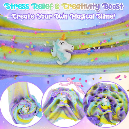 3 layer scented cloud slime