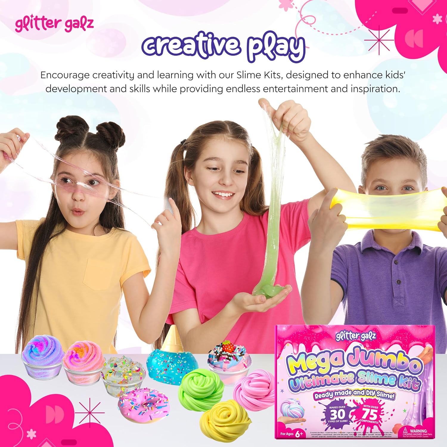 Slime making party favor