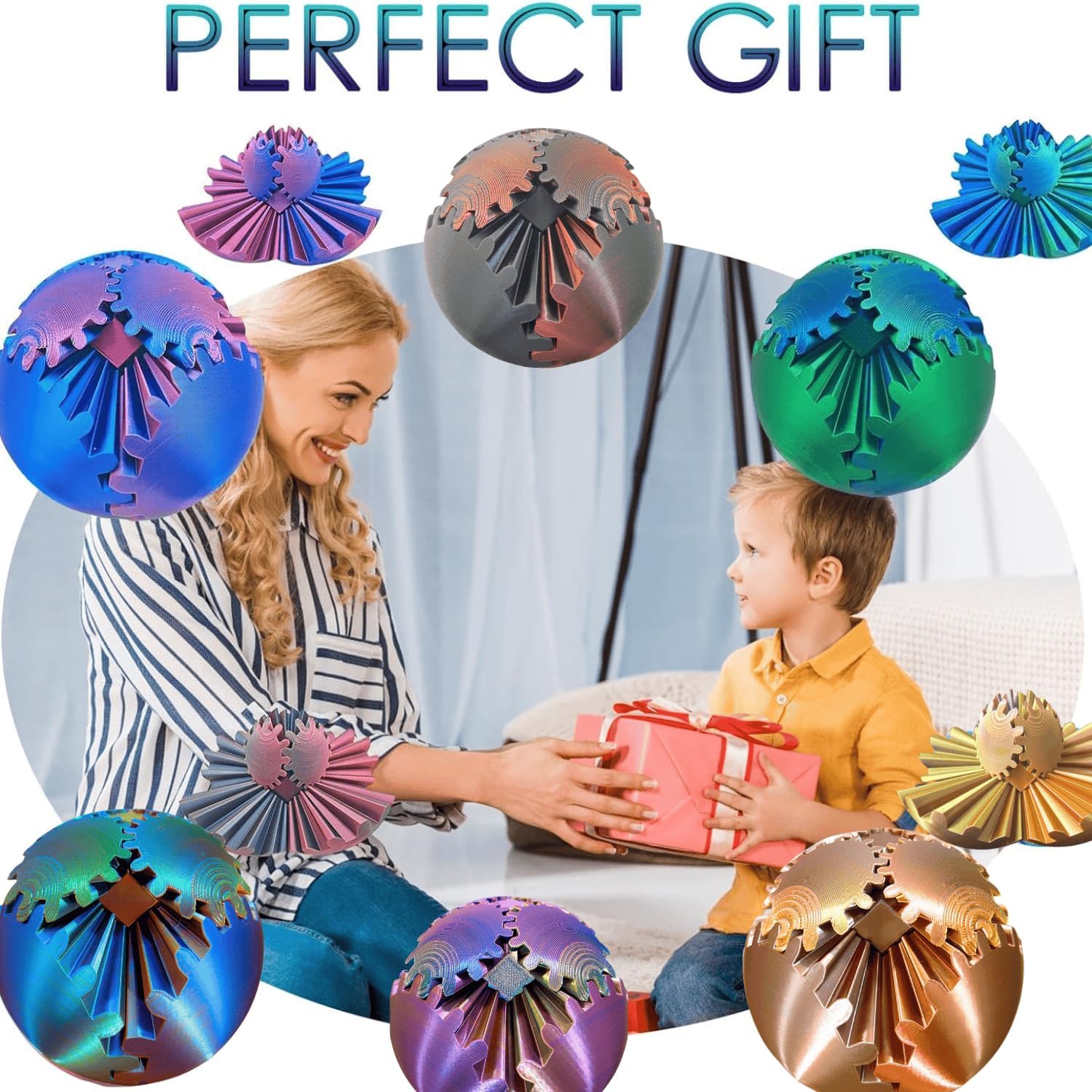 Pocket gear sphere fidget