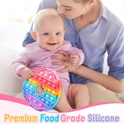 Cute donut silicone fidget