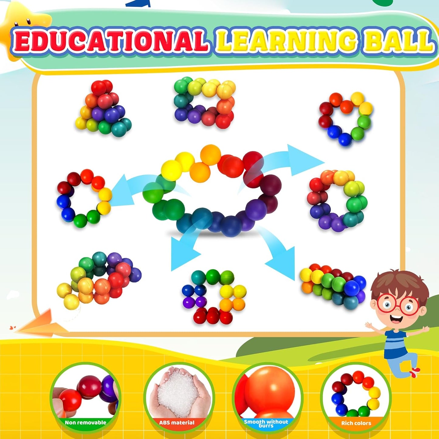 Sensory travel toy autism kids
