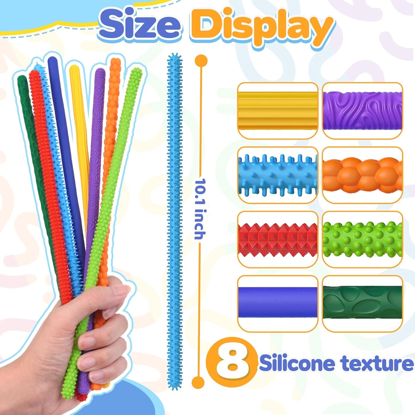 Bendable sensory toy autism
