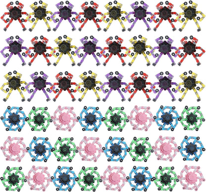 48-pack transformable fidget spinners