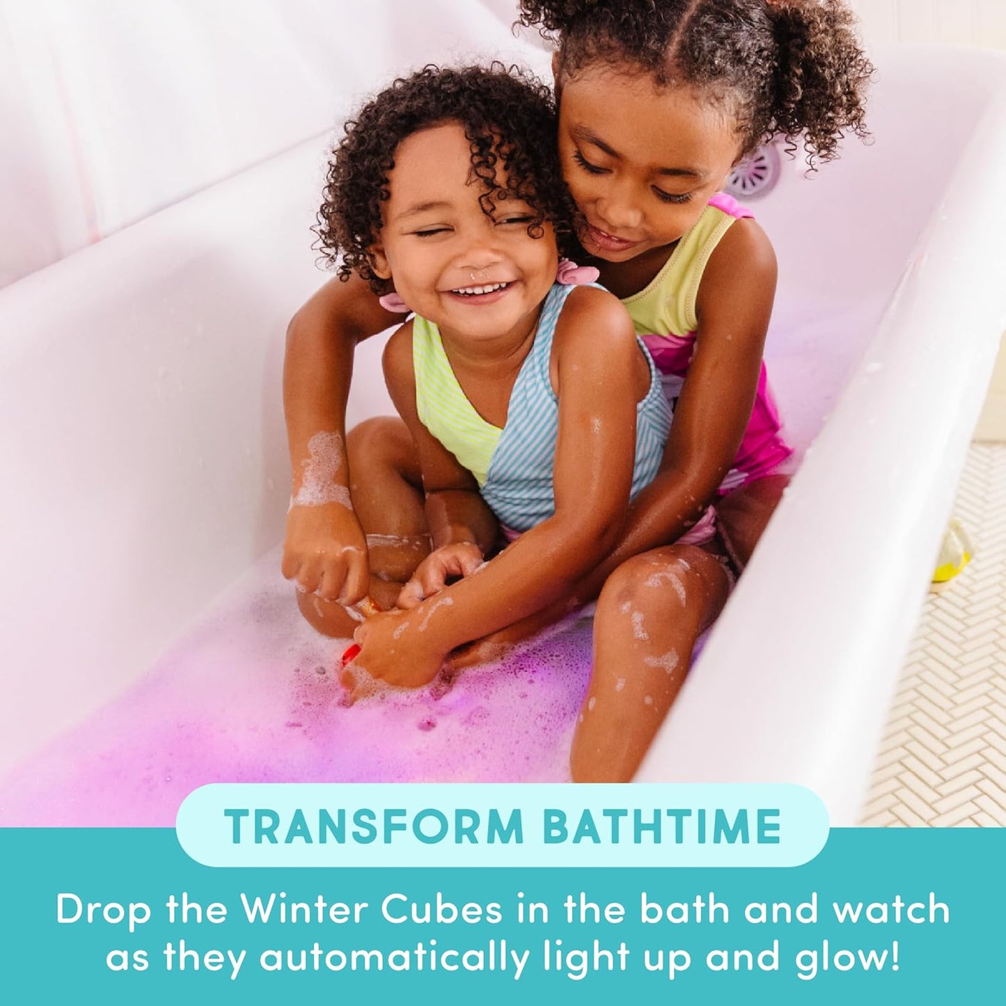 Glo Pals cubes water glow