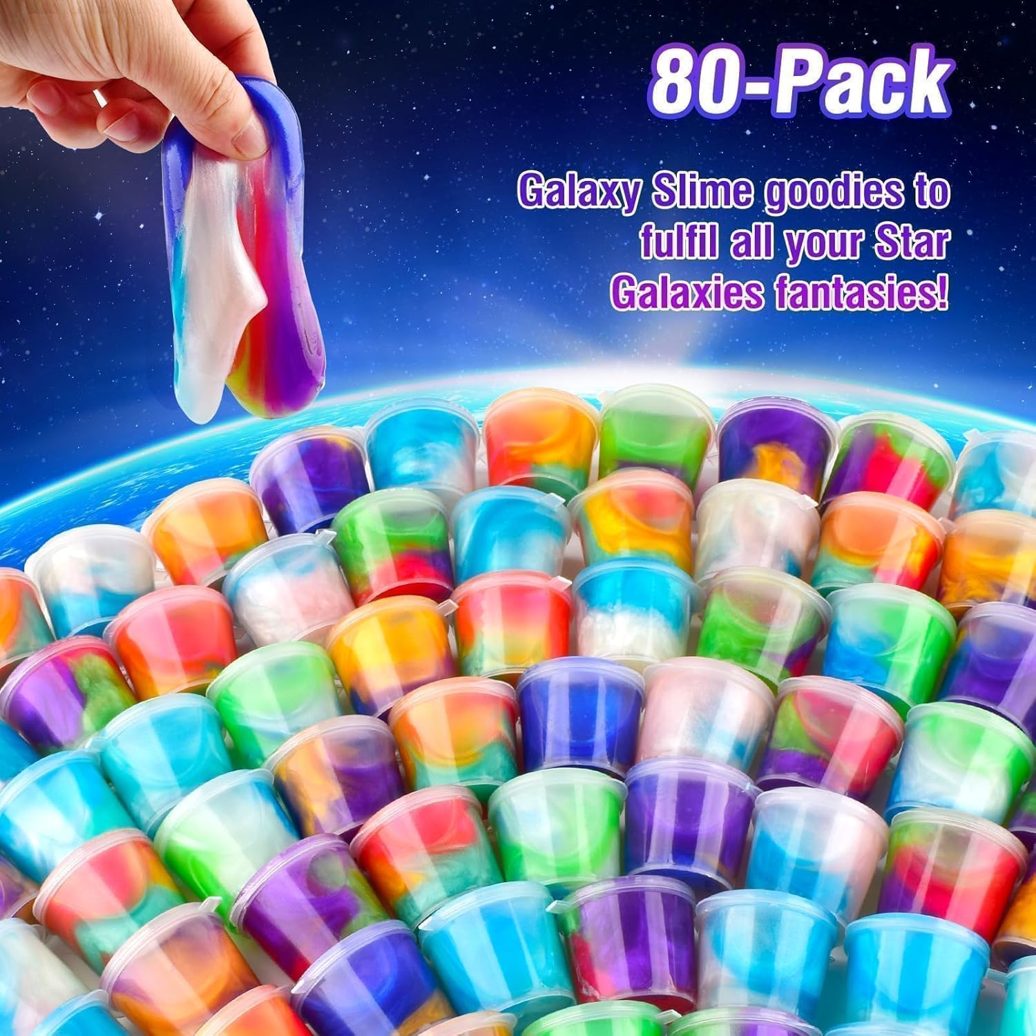 Stretchy putty galaxy