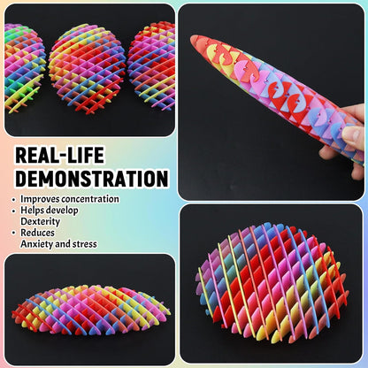 PVC elastic fidget toy